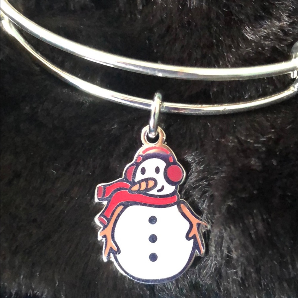 Alex And Ani Snowman Bangle